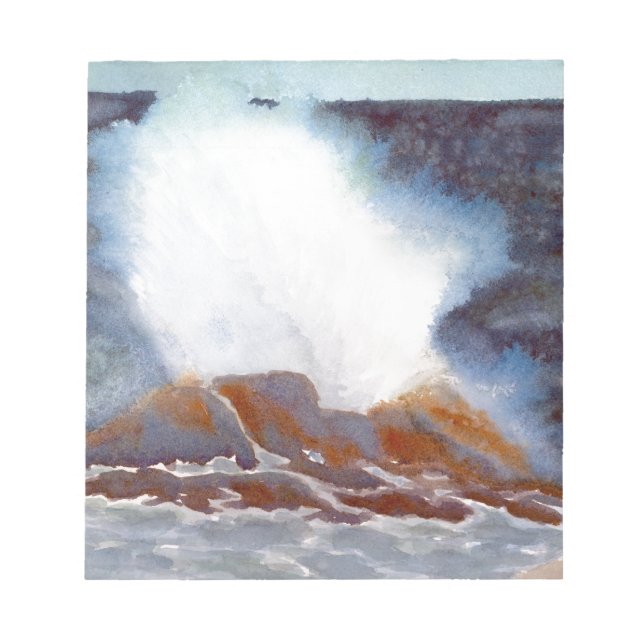 Ocean Wave Anteckningsblock (Framsida)