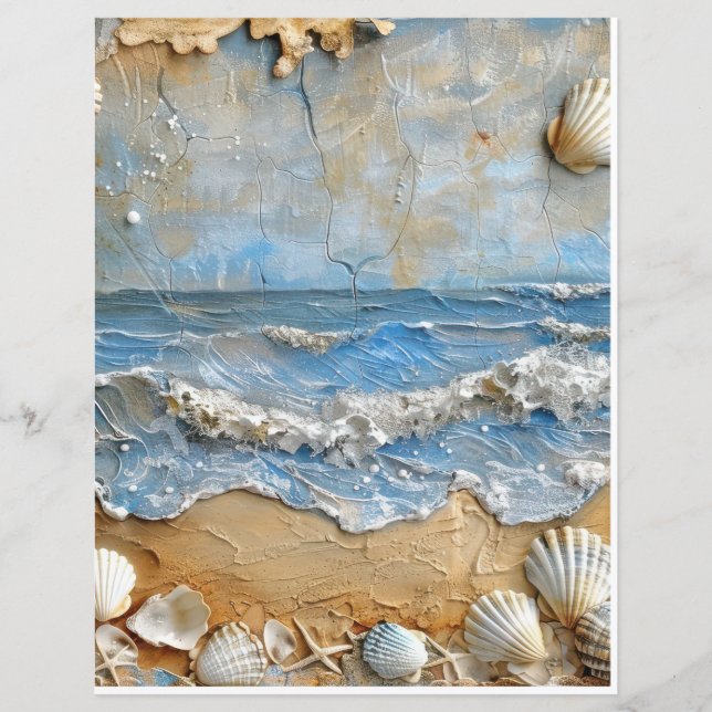 Ocean Wave Junk Journal (Framsida)