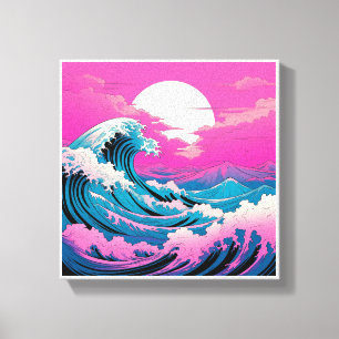 Ocean Wave-Kanvastryck Canvastryck