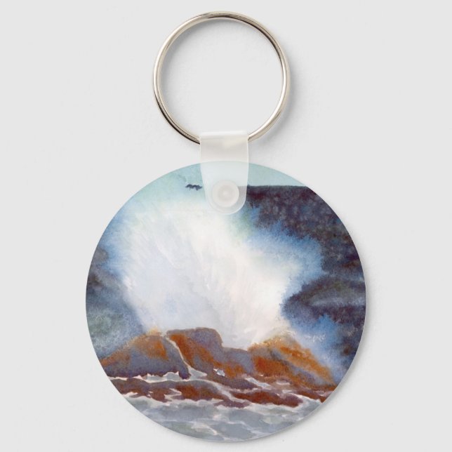 Ocean Wave Nyckelring (Framsida)