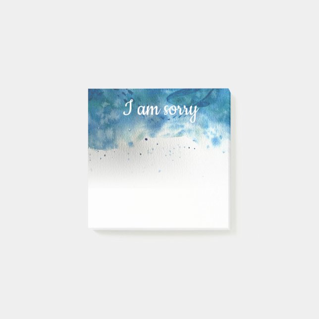 Ocean Wave Post-it Note - (hooponopono #1) Block (Framsida)
