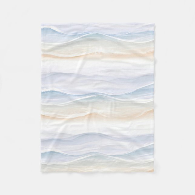 Ocean Wave Strand Design 365 Fleecefilt (Framsidan)