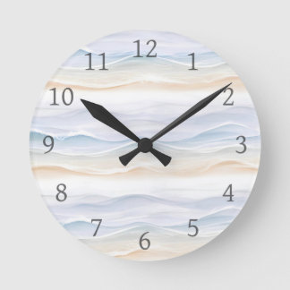 Ocean Wave Strand Design 365 Rund Klocka