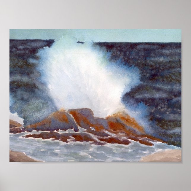 Ocean Wave-Surfa Poster (Framsidan)