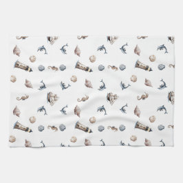 Ocean Whispers! Kökshandduk