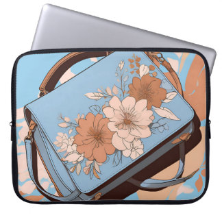 Oceana Floral Ai-konst laptopsleeve  Laptop Fodral