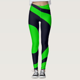 Oceana grön damasker leggings