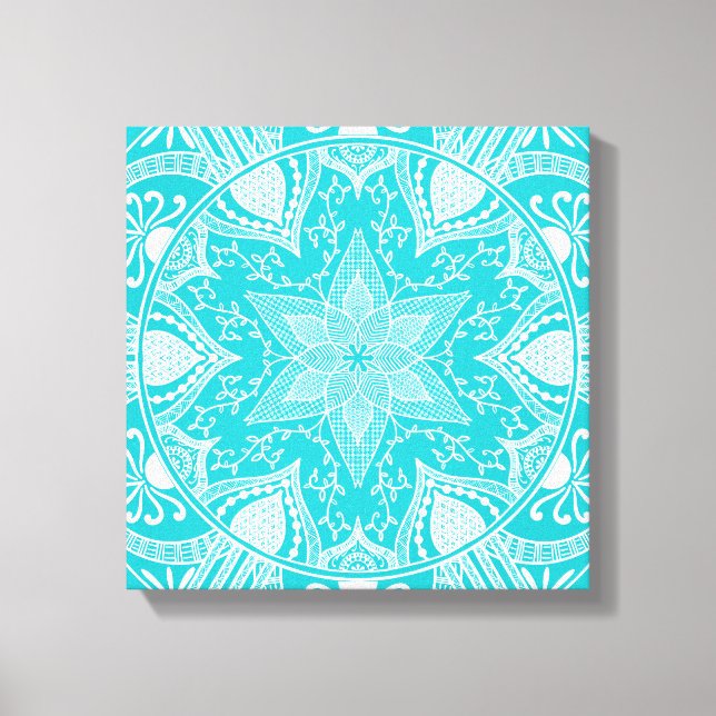 Oceana Mandala Canvastryck (Framsida)