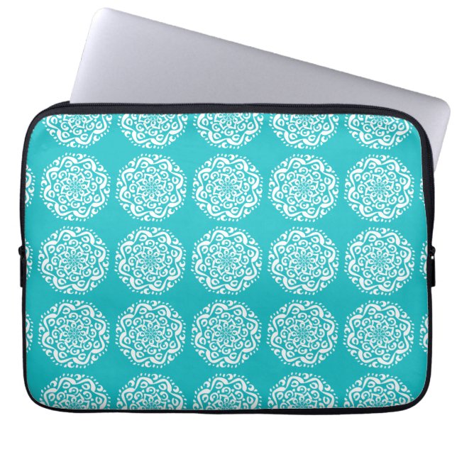 Oceana Mandala Laptop Sleeve (Framsidan)