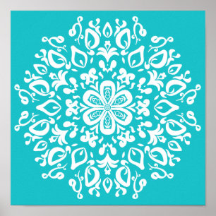 Oceana Mandala Poster