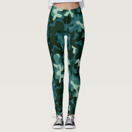 Oceana Namnteckning Camo Leggings