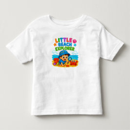 🏝️ Oceanäventyrs tecknad film för små barn 🦀 T Shirt
