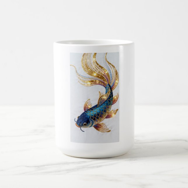 oceanblå kaffemugg (Center)