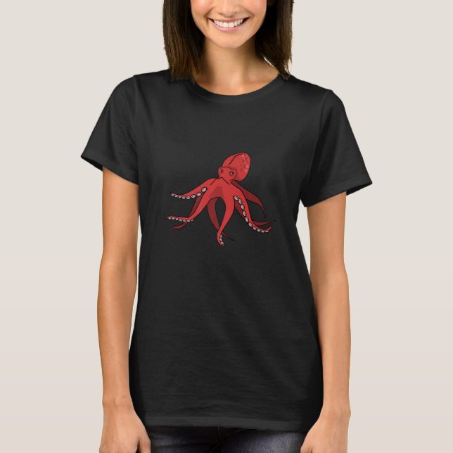 Oceanbläckfisk 1 t shirt (Framsida)