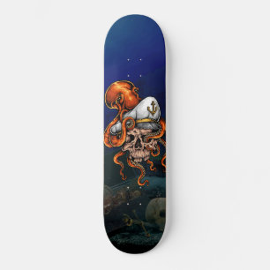 Oceanbläckfisks kaptenskrinsskatten mini skateboard bräda 18,5 cm