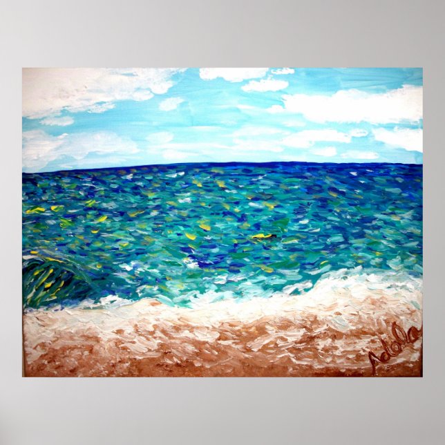 "Oceanbreeze" Poster (Framsidan)