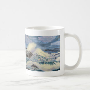 Oceanen - en naturkraft kaffemugg