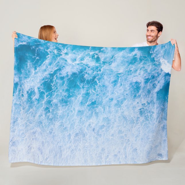 Oceanen Fleecefilt (På plats)