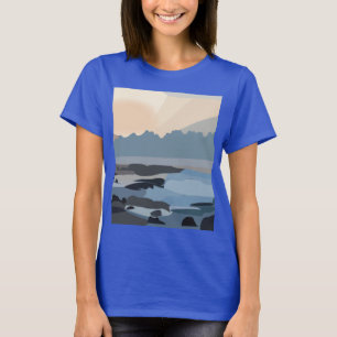 Oceanen Himmel Nature T Shirt