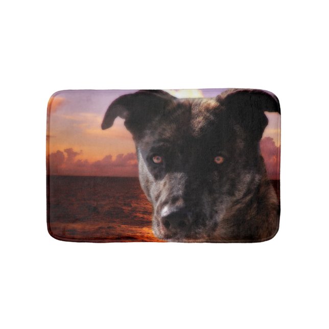 Oceanen Hund Badrumsmatta (Framsidan)