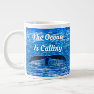 Oceanen kallar att jag måste gå valfritt Svan Jumbo Mugg