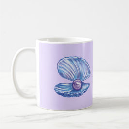 Oceanen (Lila) Kaffemugg