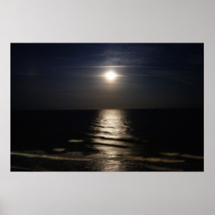 Oceanen Måne Poster