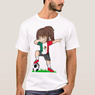 Oceanen Mexiko Jersey Shirt Mexican Flagga Footbal T