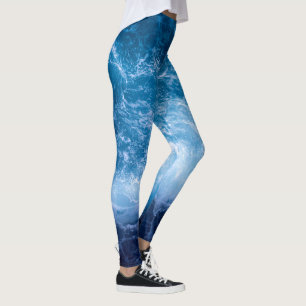 Oceanen - Mörk blått Vinkara  Leggings