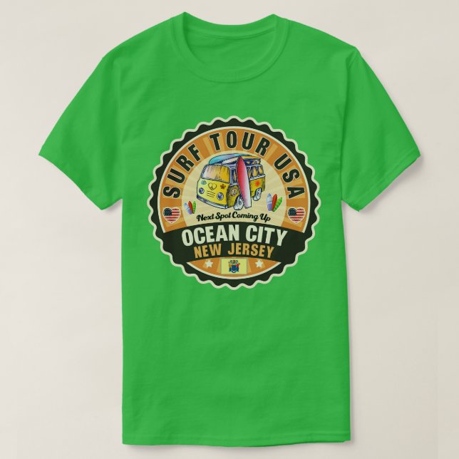 Oceanen New jersey 2 T Shirt (Design framsida)