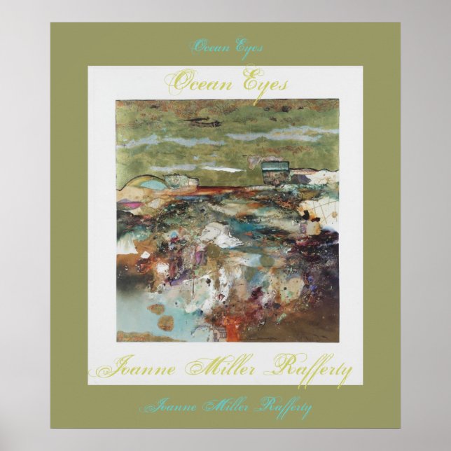 Oceanen Ögon Poster (Framsidan)