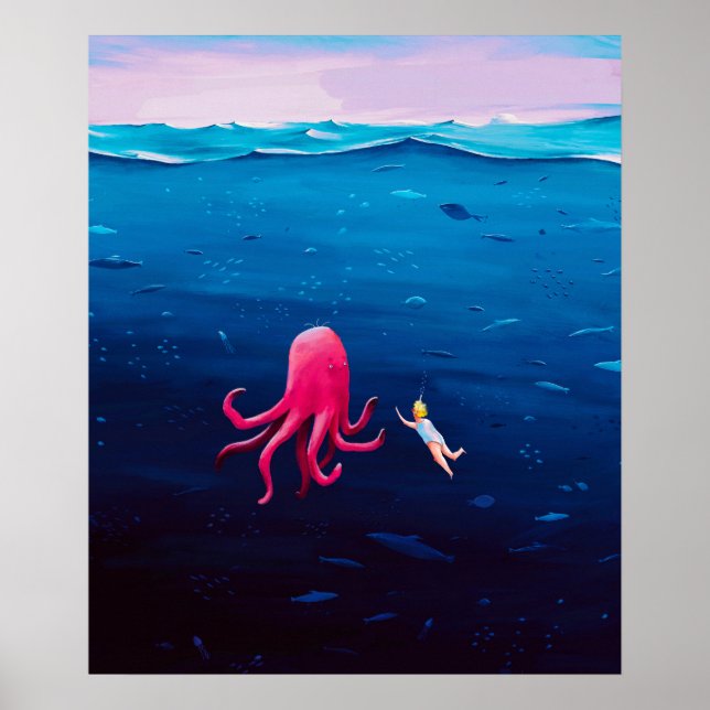 Oceanen Poster (Framsidan)