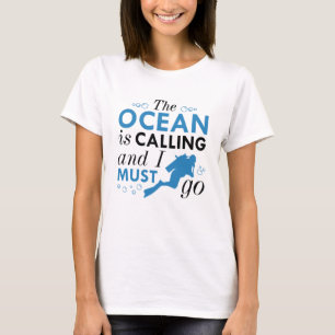 Oceanen ringer t shirt
