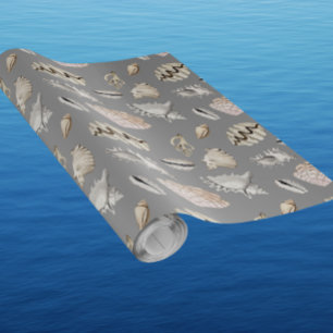 Oceanen Snäcka Mönster Crustaceancore Presentpapper