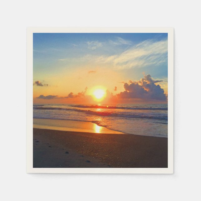 Oceanen Sol Pappersservett (Framsidan)