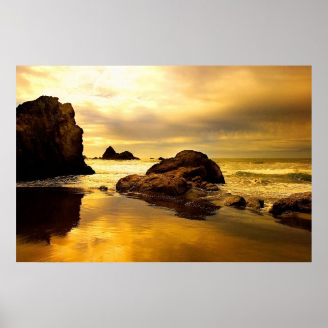 Oceanen Sten poster (Framsidan)