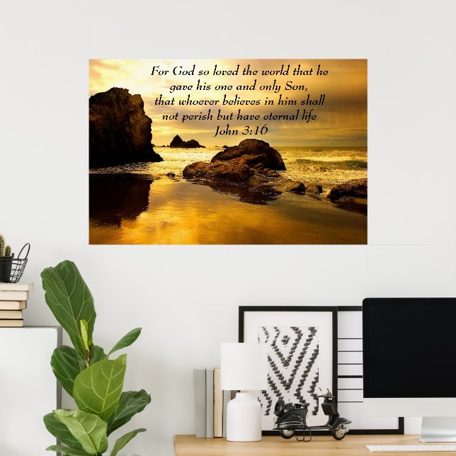 Oceanen Sten poster (Hemmakontoret)