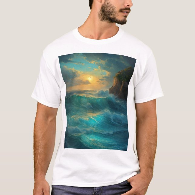 Oceanen T Shirt (Framsida)