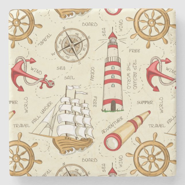 Oceanen Underlägg Sten (Framsidan)