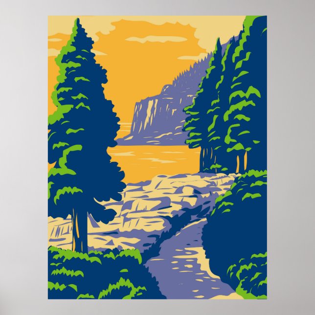 Oceanen Väg Poster (Framsidan)