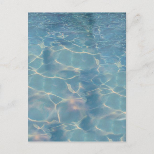 Oceanen vatten vykort (Framsida)