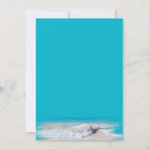 Oceanen Vinkar turkos Blank Papper