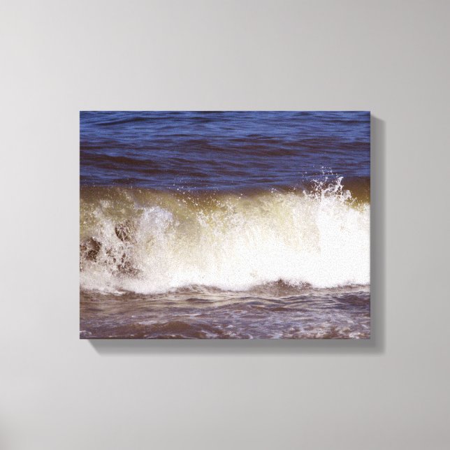 oceanens kanvastryck (Framsida)