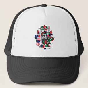 Oceaner 2026 USA, Kanada, Mexiko Football Art Keps