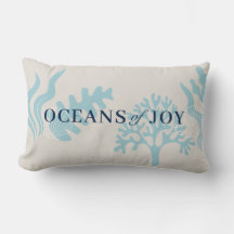 Oceaner av Joy Beach House Dekorativ kudde