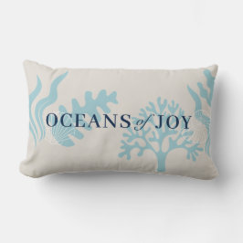 Oceaner av Joy Beach House Dekorativ kudde