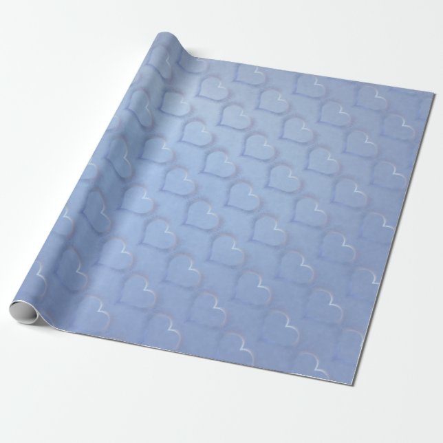 Oceaner i Kärlek Bröllop Presentpapper (Utrullad)