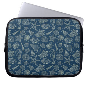Oceanerna Mönster 2 Laptop Sleeve