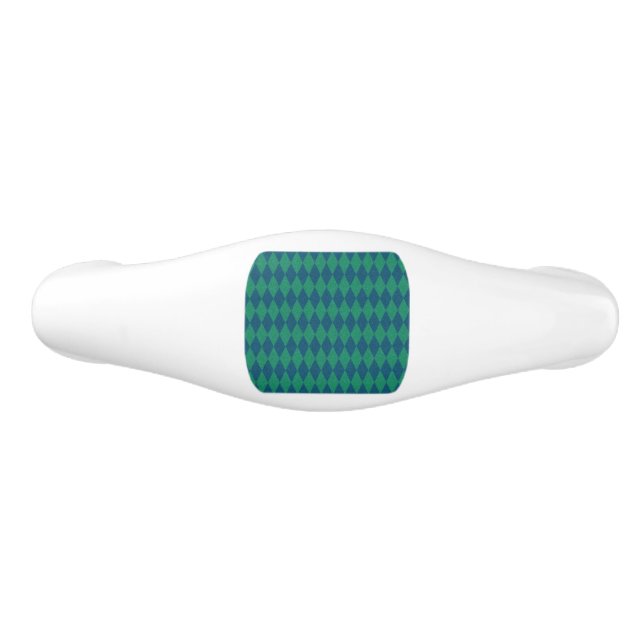 Oceanfärgad diamagn glitter handtag (Framsidan)