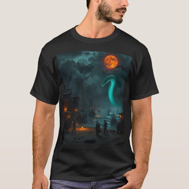 Oceanhamnserpant T Shirt (Framsida)
